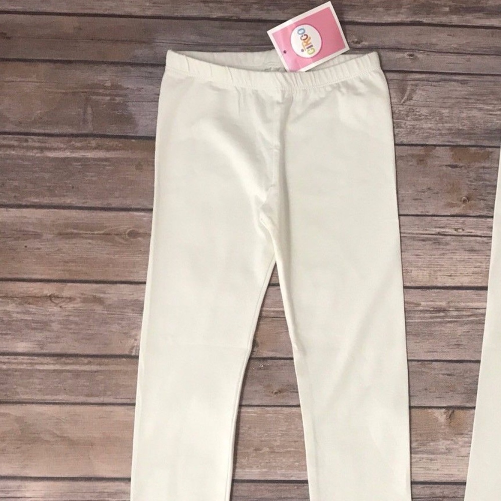 Circo leggings Almond Cream Sz 5T NWT
